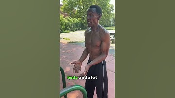 Shredded 65 Year Old Explains How To Hit Your Tricep Muscles To An Entire Park