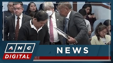 Ex-DPWH Usec. Bernardo brought to DOJ for interrogation on flood control claims | ANC