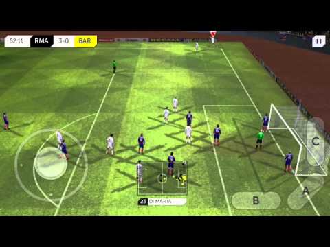 Dream league soccer Real Madrid vs Barcelona 7-0 - YouTube