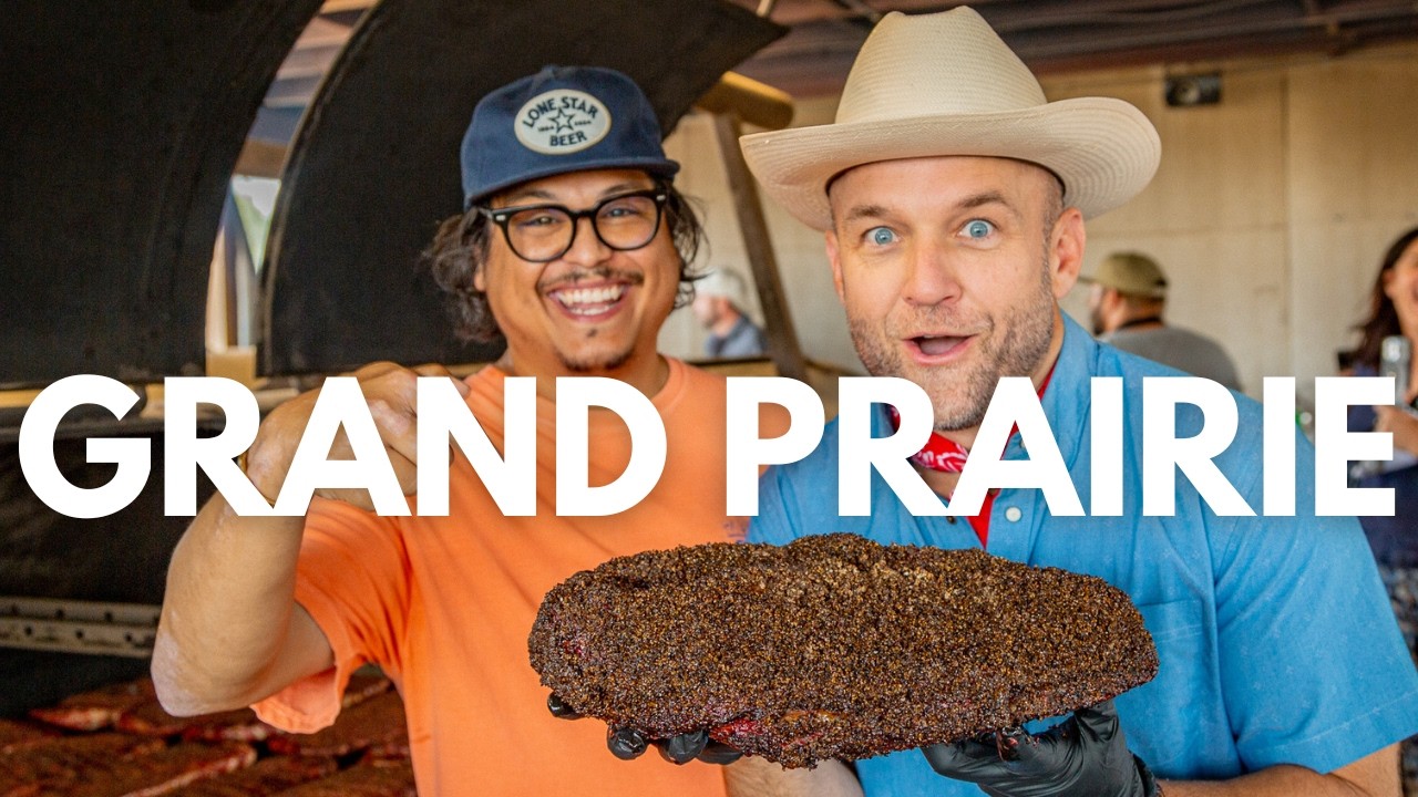 Day Trip to Grand Prairie: ? BBQ, Horse Racing, Indoor Rock Climbing (FULL EPISODE)