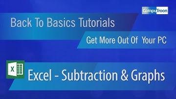 Excel - Subtraction & Graphs - Excel Tutorial Part 4