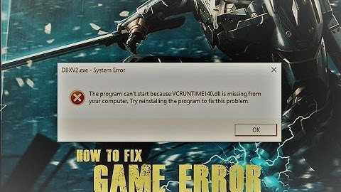 How to fix "VCRUNTIME140.DLL" and "MSVCP140.DLL" Error on pc 100% WORKING