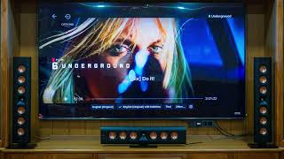 Klipsch  #RP-640D On wall install #hometheater #klipsch #onkyo #Vicoustic