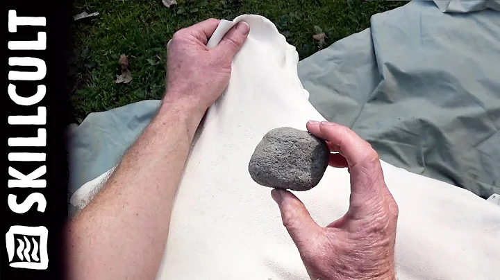 Braintanned Buckskin Hand Softening Tips.  Lap work, Edges, Cabling, Pumice, Management