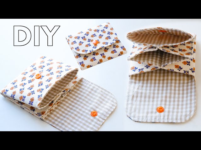 DIY Coin Purse / Mini Pouch / Sewing Project / Thuy Craft class=