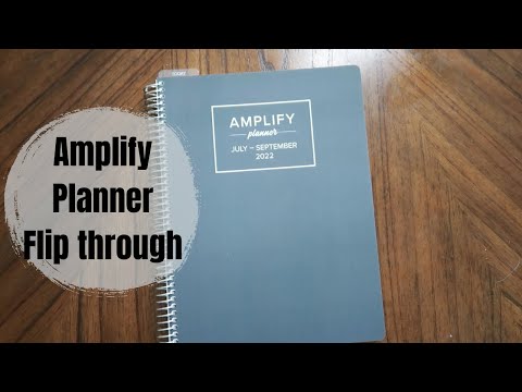 Amplify Planner Flip Through!