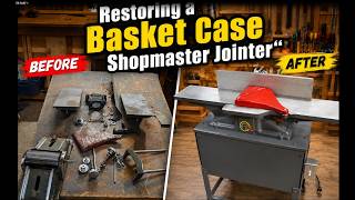 VINTAGE SHOPMASTER JOINTER RESTORATION: Ultimate Old Tool Saved! 🛠️