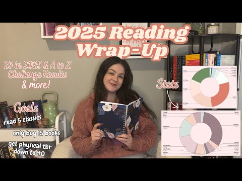 2025 Reading Wrap Up *stats, goals, & more!*