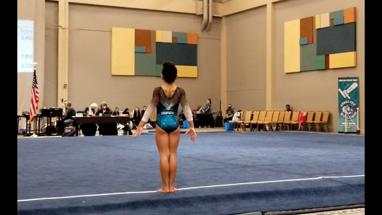 First Level 6 Meet | Floor Routine - YouTube