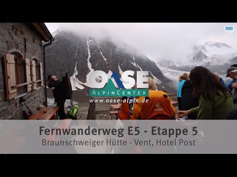 Alpenüberquerung Etappe 5 - Fernwanderweg E5