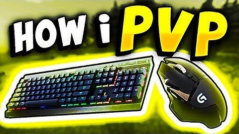 How I PvP - Keyboard and Mousecam V3 (How to get better at Minecraft PvP)