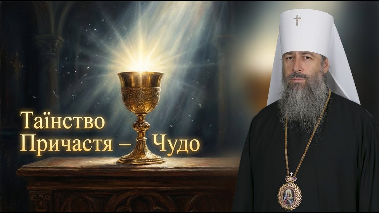 Таїнство Причастя: справжнє чудо — Митрополит Арсеній Святогірський