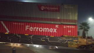 muy temprano Intermodal FXE 4822 FXE 3178 Rumbo sur
