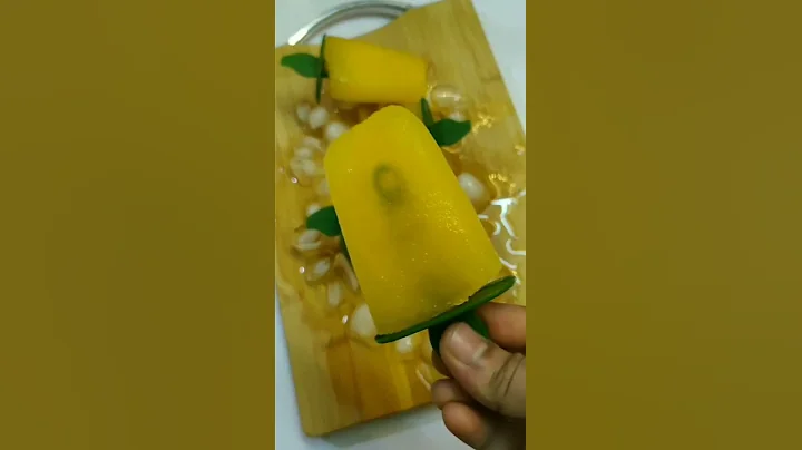 Orange popsicles || orange ice cream recipe  || homemade Orange popsicles #shorts #viral #trending