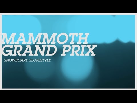 Snowboard Slopestyle finals 2015 Sprint US Grand Prix