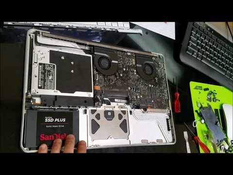 How To Replace The TrackPad On A Macbook Pro A1286