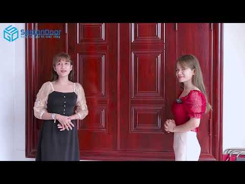 Video ☘️ MẪU CỬA THÉP VÂN GỖ 2 CÁNH ĐẸP, DÙNG LÀM CỬA CHÍNH,... - youtube