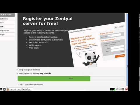 Portal cautivo Zentyal 3.2