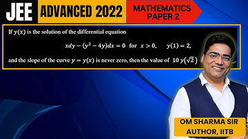 If 𝑦(𝑥) is the solution of the differential equation𝑥𝑑𝑦 − (𝑦^2 − 4𝑦)𝑑𝑥 = 0 for 𝑥 0, 𝑦(1) = 2, and