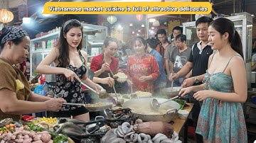 Sốc ! Ẩm Thực Chợ Phiên Gây Mê ,toàn món ngon hấp dẫn ,du khách đến khó cưỡng lại .