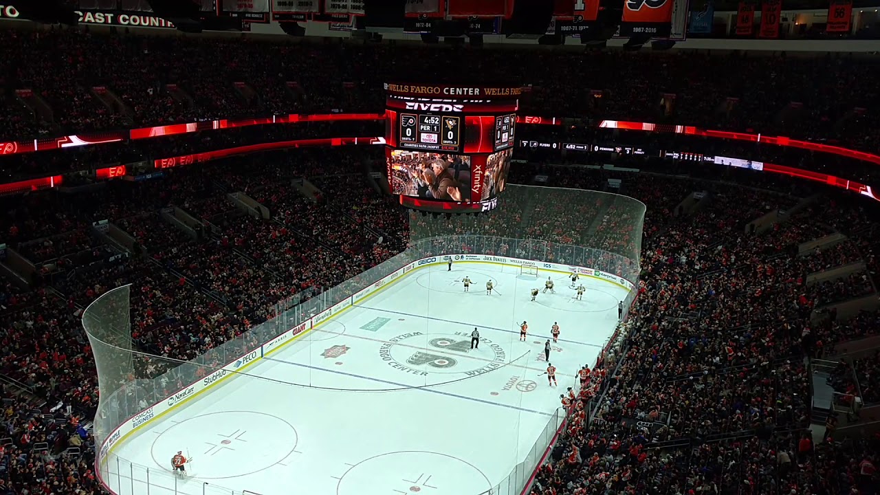 eagles fight song at flyers game 1 2 18 youtube flyers game cast