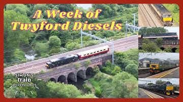 A Week of Twyford Diesels - 37s, 47s and 57s galore!