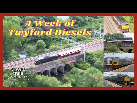 A Week of Twyford Diesels - 37s, 47s and 57s galore!