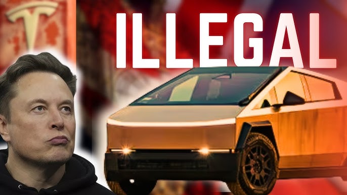 Cybertruck Seized! UK Cracks Down on Tesla's Beast - YouTube
