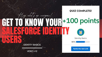 Get To Know Your Salesforce Identity Users| Salesforce Trailhead Complete Beginner’s Guide