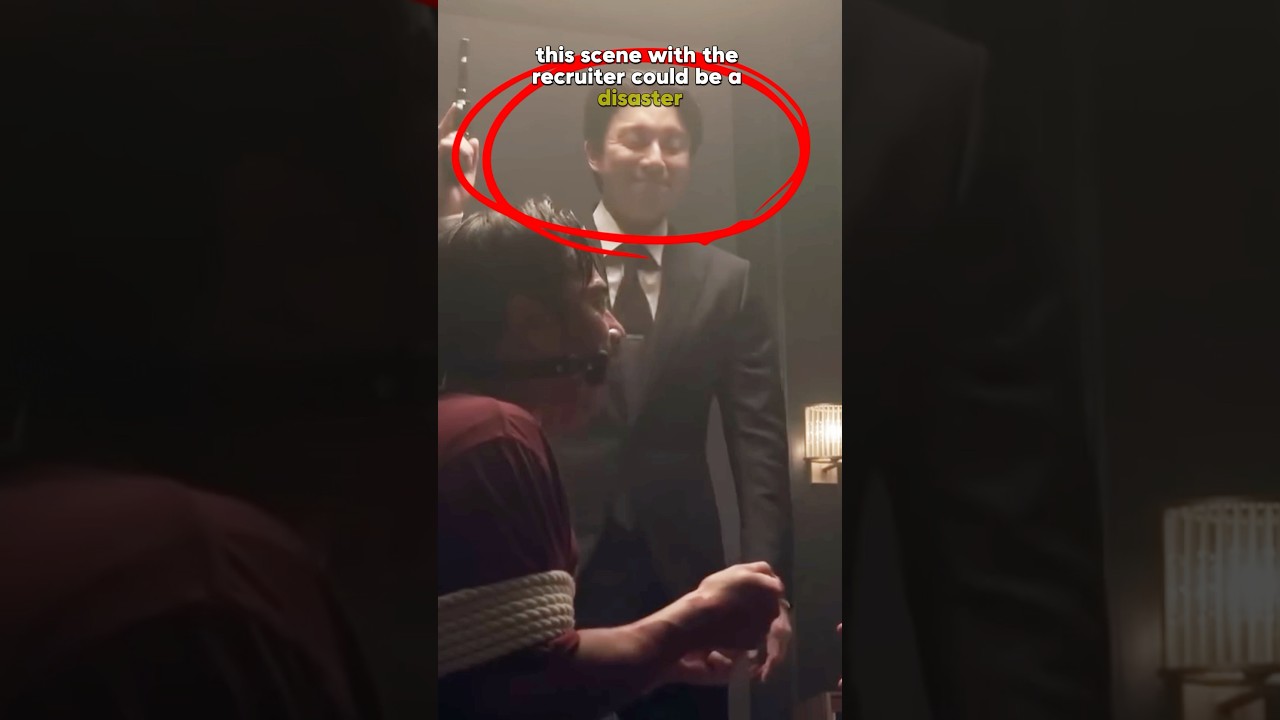 Recruiter crack up during filming. Making of Squid Game Season 2 