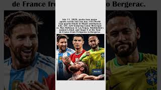 Four Major Sports Events Collide on July 11, 2026 #shorts #sports #worldcup