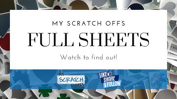 Sheet of Gold & Silver Scratch Off Sticker Material to DIY Make Your Own Shapes