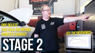 MK6 Jetta TDI Muffler Delete & Stage 2 tune | Test and Review