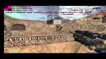 Counter Strike 1.6 Android Old school de_dust2 AWP QUICKSCOPE BEST HITS DEAD BABA :)