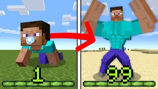 Minecraft, but From Baby To God