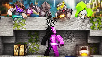 Minecraft Speedrunner VS 4 PRO Minecrafters
