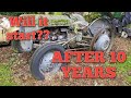 old Tractor first start in years