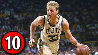 Larry Bird Top 10 Plays of Career