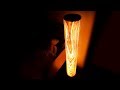 Как сделать дизайнерский светильник из дерева своими руками / DIY wood lamp