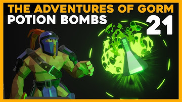Adding Exploding Potions To My Game - Devlog #21 - The Adventures of Gorm