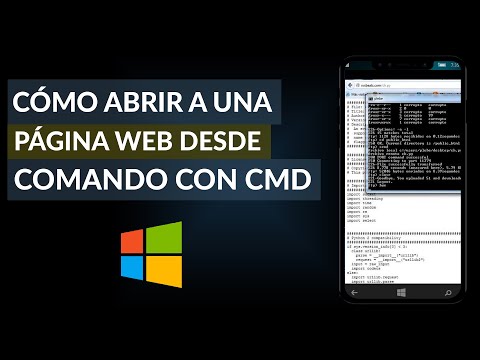 Cómo Abrir a una Página Web Desde un Comando con CMD Fácilmente