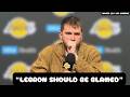 Luka Doncic BLAMES LEBRON after loss - Post Game Interview - Magic vs Lakers