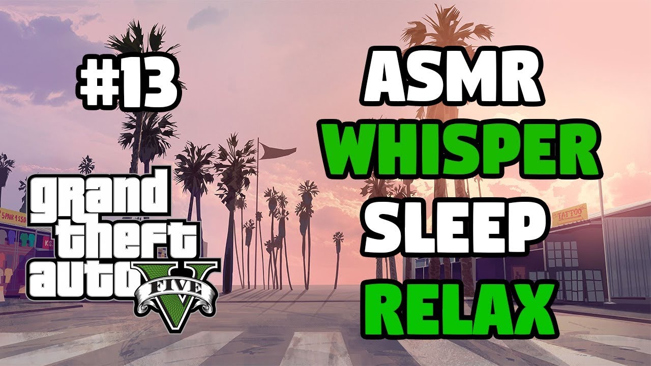 (ASMR) GTA5 ONLINE [RELAX,WHISPER,CONTROLLER SOUNDS]