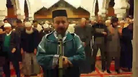 القارئ محمد حسوة الليلة 9 من رمضان 1438 من مسجد محمد السادس بفرنسا