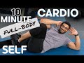 10-Minute Full-Body HIIT Workout at Home - No Equipment | SELF