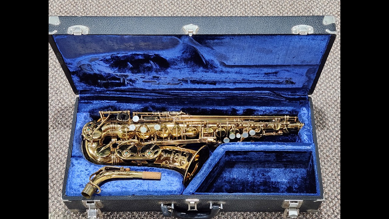 Selmer USA 162 Omega alto saxophone, SN 820032, owned and played