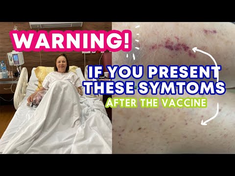 Dangerous reaction to the vaccine