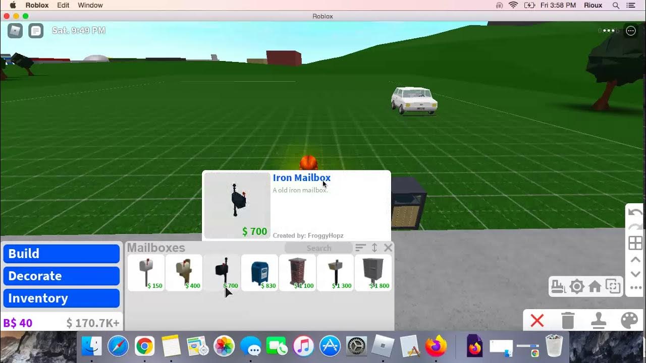 How to replace your mailbox and trash in Bloxburg YouTube