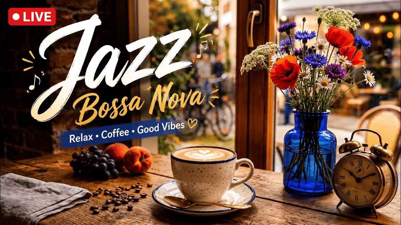 ❄️ Cozy Winter Jazz Cafe ☕ Warm Bossa Nova Piano & Velvet Jazz
