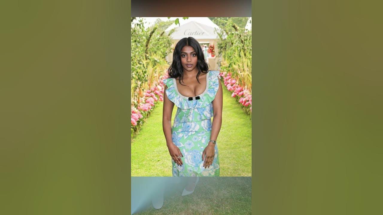 Charithra Chandran at Cartier Queen’s Cup Polo 2023 #actress - YouTube